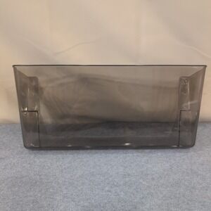 Deflect-o Stackable Wall Pocket 74302 Smoke Clear Plastic Organizer Holder